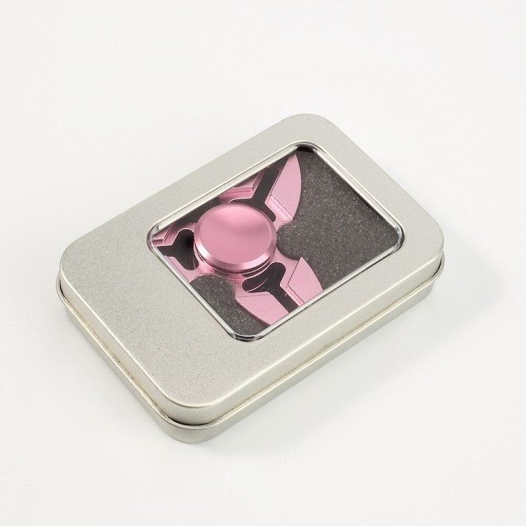 Алюминиевый спиннер Tri-Spinner (розовое золото)