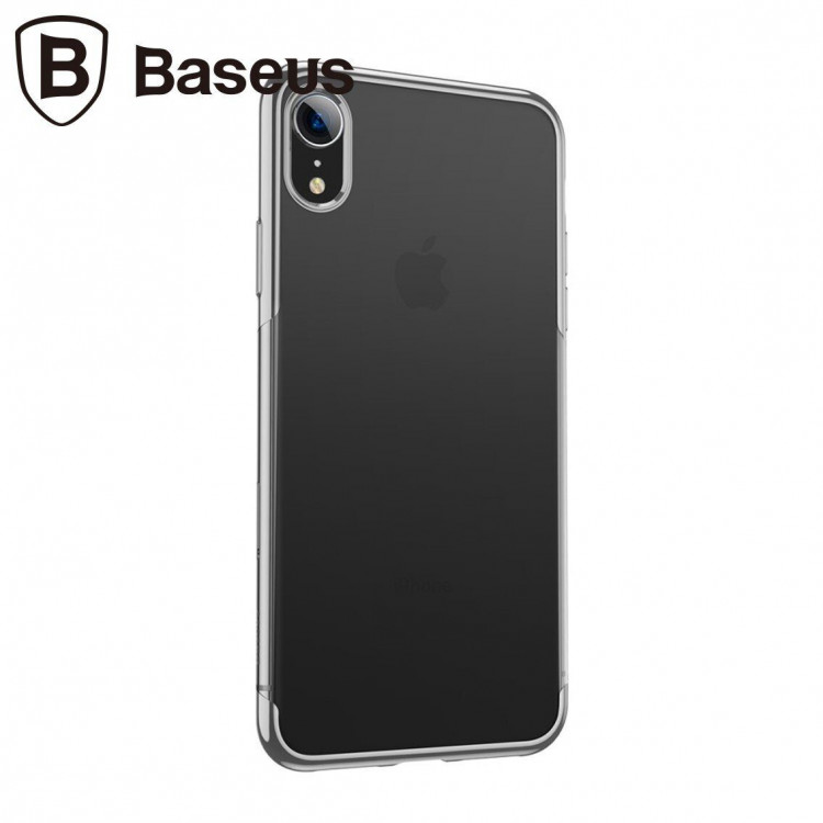 Чехол Baseus Shining Series для iPhone XR (серебряный)