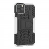 Чехол Hybrid Armor для iPhone 11 Pro (черный + белый)