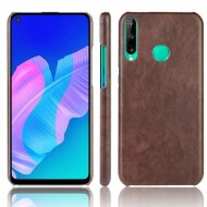 Кожаная накладка-чехол для Huawei P40 lite E / Honor 9C (коричневый) Кожаная накладка-чехол для Huawei P40 lite E / Honor 9C (коричневый)