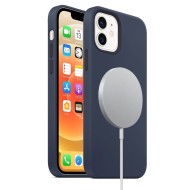 Чехол MagSafe для iPhone 12 mini (темно-синий) Чехол MagSafe для iPhone 12 mini (темно-синий)