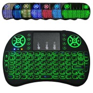 Клавиатура беспроводная i8 Keyboard с подсветкой и тачпадом