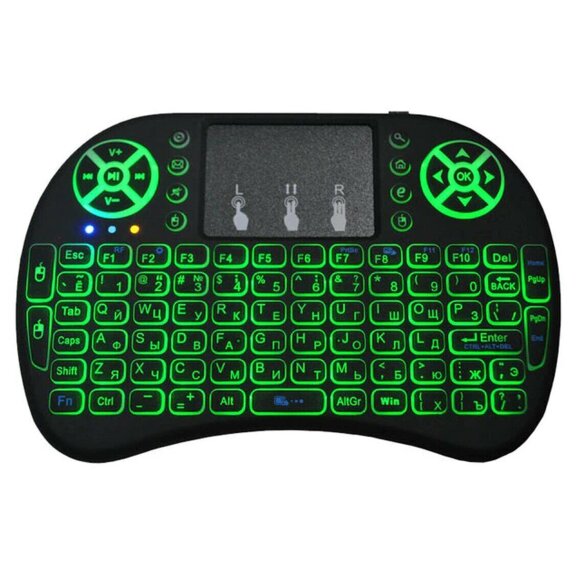 Клавиатура беспроводная i8 Keyboard с подсветкой и тачпадом Клавиатура беспроводная i8 Keyboard с подсветкой и тачпадом