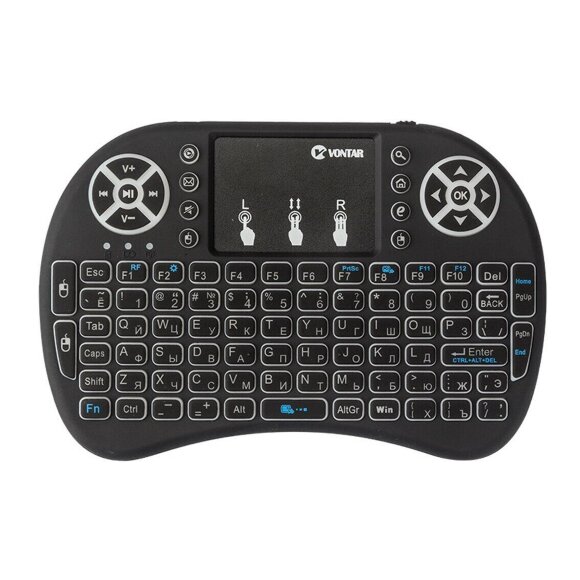 Клавиатура беспроводная i8 Keyboard с подсветкой и тачпадом Клавиатура беспроводная i8 Keyboard с подсветкой и тачпадом