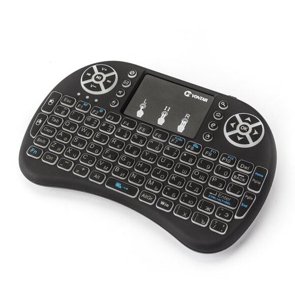 Клавиатура беспроводная i8 Keyboard с подсветкой и тачпадом Клавиатура беспроводная i8 Keyboard с подсветкой и тачпадом