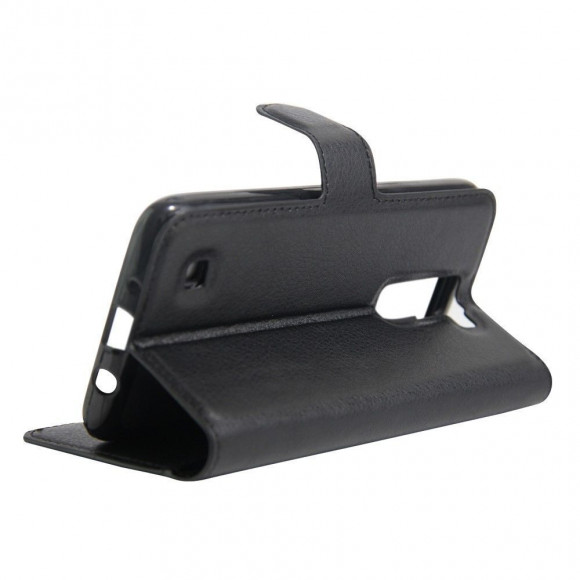 Чехол с визитницей для LG K8 K350E (черный) Чехол с визитницей для LG K8 K350E (черный)