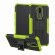 Чехол Hybrid Armor для LG G7 / LG G7 ThinQ (черный + зеленый)
