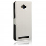 Чехол с визитницей для Asus Zenfone Max (ZC550KL) (белый)