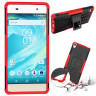 Чехол Hybrid Armor для Sony Xperia XA (черный + красный)