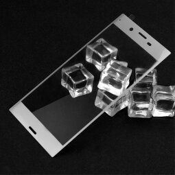 3D - Защитное стекло для Sony Xperia XZ / XZs (серебряный)