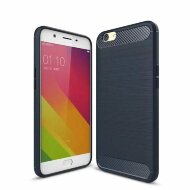 Чехол-накладка Carbon Fibre для Oppo A59 / Oppo F1S (темно-синий) Чехол-накладка Carbon Fibre для Oppo A59 / Oppo F1S (темно-синий)