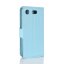 Чехол с визитницей для Sony Xperia XZ1 Compact (голубой)