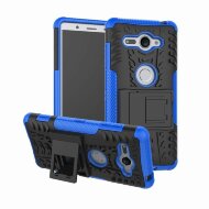 Чехол Hybrid Armor для Sony Xperia XZ2 Compact (черный + голубой) Чехол Hybrid Armor для Sony Xperia XZ2 Compact (черный + голубой)