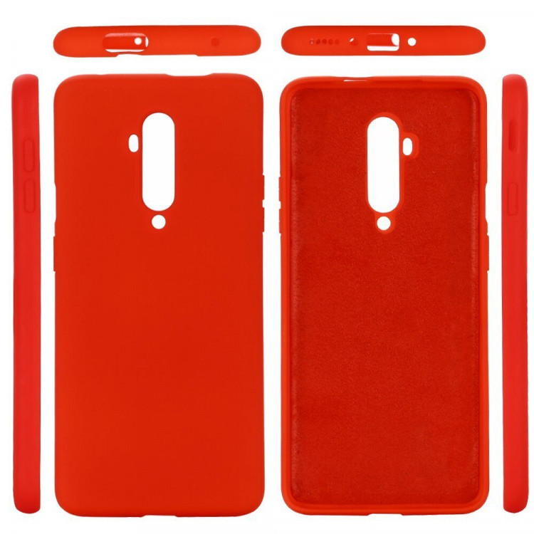 Силиконовый чехол Mobile Shell для OnePlus 7T Pro (красный)