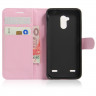 Чехол с визитницей для ZTE Blade V7 Lite (розовый)