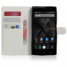 Чехол с визитницей для DOOGEE F5 / F5 Pro (белый)