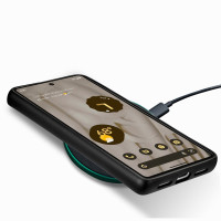 Чехол Carbon Texture для Google Pixel 7a (зеленый)