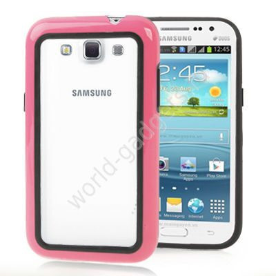 Бампер для Samsung Galaxy Win / i8550 (малиновый)