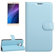 Чехол с визитницей для Xiaomi Redmi 4 / 4 Pro / 4 Prime (голубой)