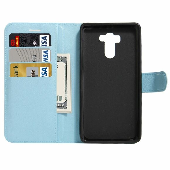 Чехол с визитницей для Xiaomi Redmi 4 / 4 Pro / 4 Prime (голубой) Чехол с визитницей для Xiaomi Redmi 4 / 4 Pro / 4 Prime (голубой)