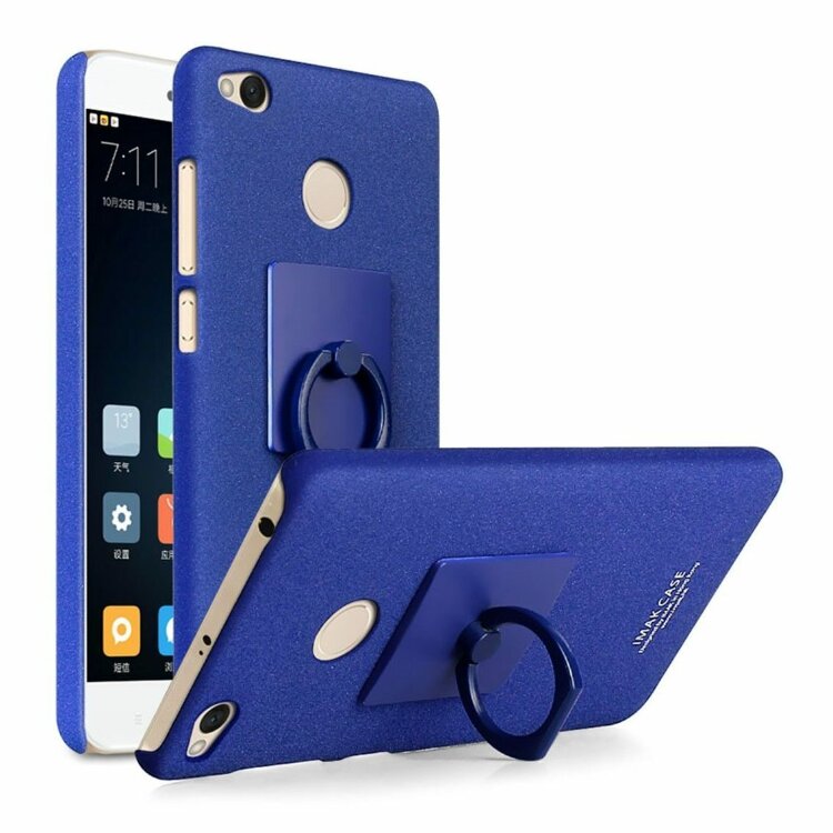 Чехол iMak Finger для Xiaomi Redmi 4X (голубой)