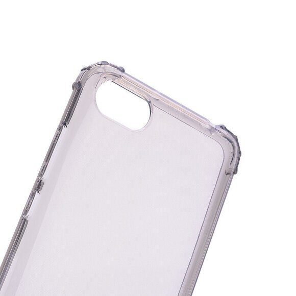 Силиконовый чехол с усиленными бортиками для Xiaomi Redmi 6A (черный) Силиконовый чехол с усиленными бортиками для Xiaomi Redmi 6A (черный)