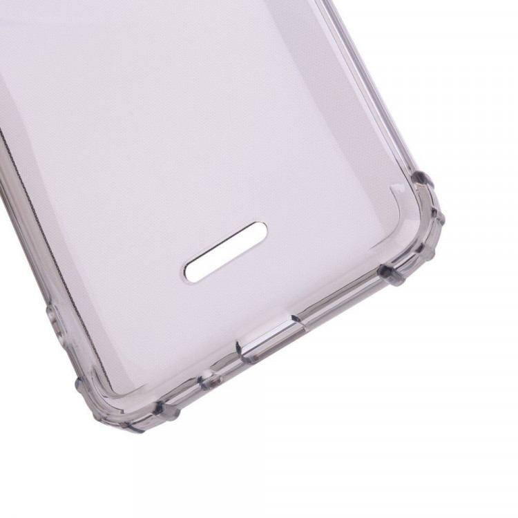 Силиконовый чехол с усиленными бортиками для Xiaomi Redmi 6A (черный)