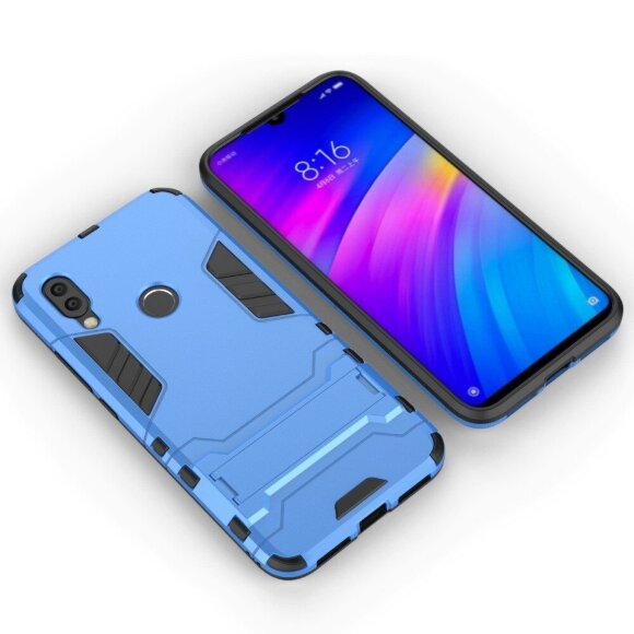 Чехол Duty Armor для Xiaomi Redmi 7 / Redmi Y3 (голубой) Чехол Duty Armor для Xiaomi Redmi 7 / Redmi Y3 (голубой)