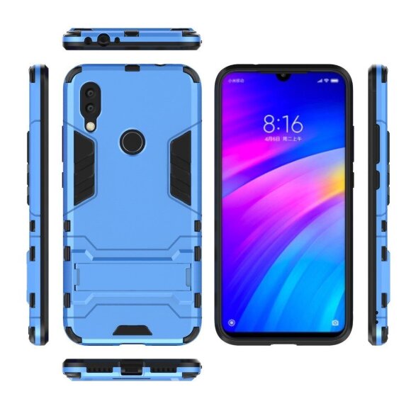 Чехол Duty Armor для Xiaomi Redmi 7 / Redmi Y3 (голубой) Чехол Duty Armor для Xiaomi Redmi 7 / Redmi Y3 (голубой)