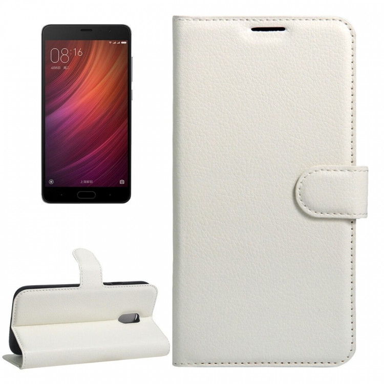 Чехол с визитницей для Xiaomi Redmi Pro (белый)