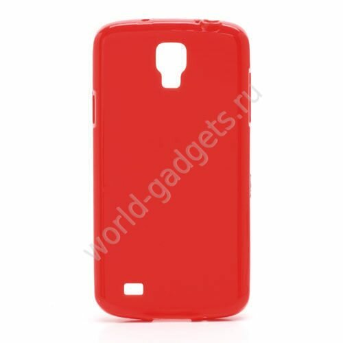 Мягкий пластиковый чехол для Samsung Galaxy S4 Active / i9295 (красный)