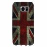 Чехол для Samsung Galaxy S7 Edge (Винтажный флаг Великобритании)