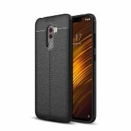 Чехол-накладка Litchi Grain для Xiaomi Pocophone F1 / Poco F1 (черный) Чехол-накладка Litchi Grain для Xiaomi Pocophone F1 / Poco F1 (черный)