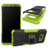 Чехол Hybrid Armor для Samsung Galaxy S8+ (черный + зеленый)