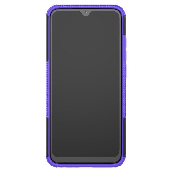 Чехол Hybrid Armor для Xiaomi Redmi Note 8 (черный + фиолетовый) Чехол Hybrid Armor для Xiaomi Redmi Note 8 (черный + фиолетовый)