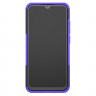 Чехол Hybrid Armor для Xiaomi Redmi Note 8 (черный + фиолетовый)