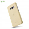 Кожаная накладка LENUO для Samsung Galaxy S8 (золотой)