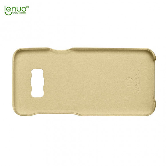 Кожаная накладка LENUO для Samsung Galaxy S8 (золотой) Кожаная накладка LENUO для Samsung Galaxy S8 (золотой)