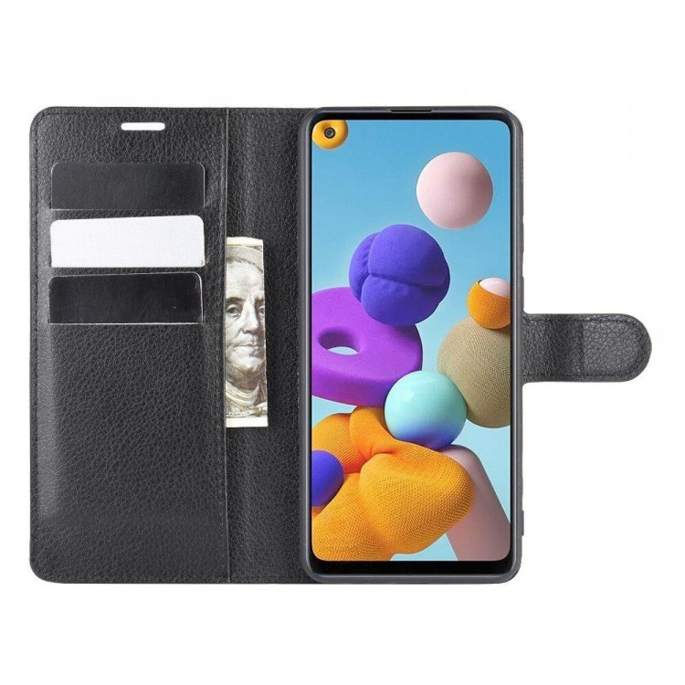 Чехол для Samsung Galaxy A21s (черный)
