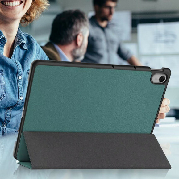 Планшетный чехол для Huawei MatePad 11.5 2023 BTK-AL09, BTK-W09 (темно-зеленый)