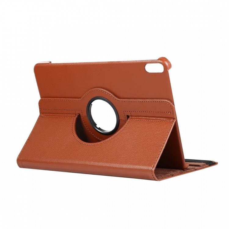 Поворотный чехол для Huawei MatePad 10.4 (коричневый)