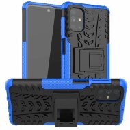 Чехол Hybrid Armor для Samsung Galaxy M51 (черный + голубой) Чехол Hybrid Armor для Samsung Galaxy M51 (черный + голубой)