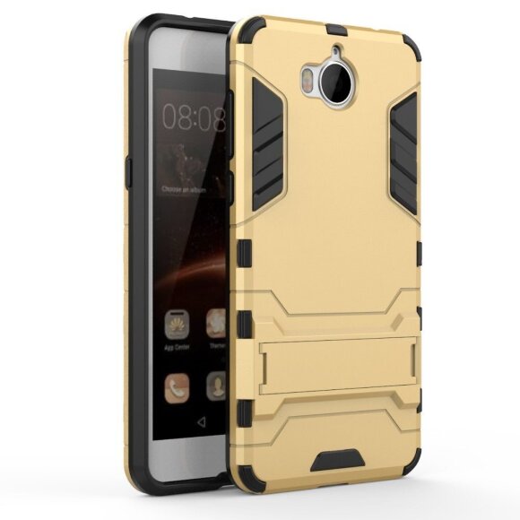 Чехол Duty Armor для Huawei Y5 2017 / Y6 2017 (золотой)