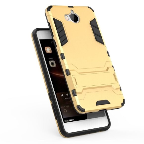 Чехол Duty Armor для Huawei Y5 2017 / Y6 2017 (золотой)