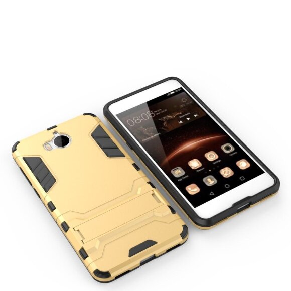 Чехол Duty Armor для Huawei Y5 2017 / Y6 2017 (золотой)