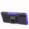 Чехол Hybrid Armor для Samsung Galaxy A8s (черный + фиолетовый)