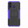 Чехол Hybrid Armor для Samsung Galaxy A8s (черный + фиолетовый)