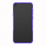 Чехол Hybrid Armor для Samsung Galaxy A8s (черный + фиолетовый)