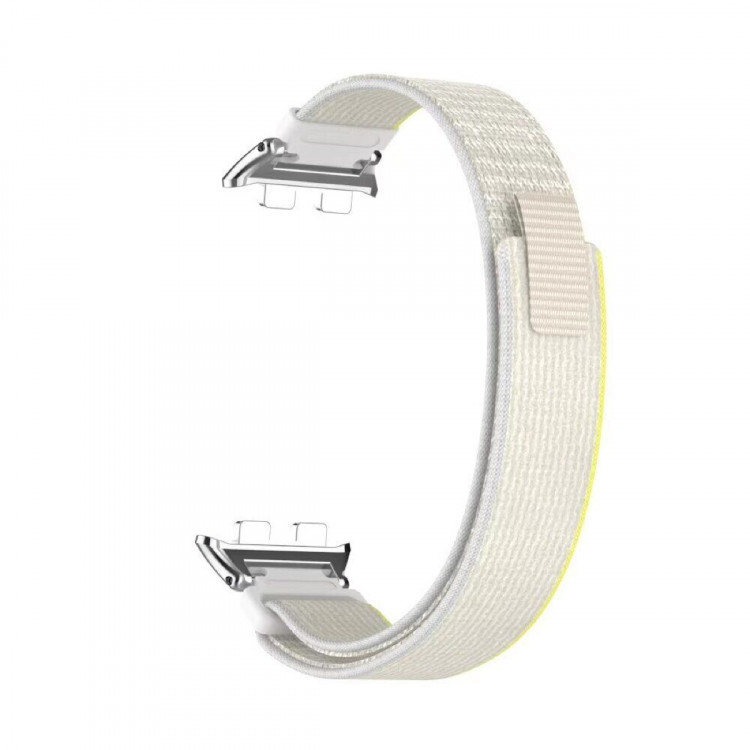 Ремешок с нейлоновой петлей для Honor Band 9 (бежевый)