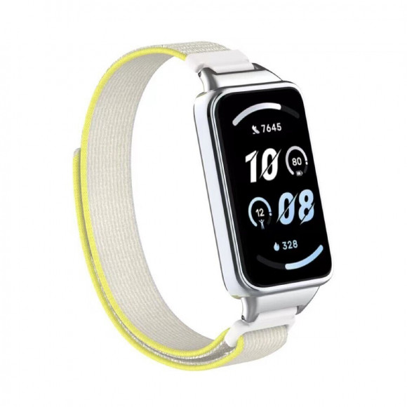 Ремешок с нейлоновой петлей для Honor Band 9 (бежевый) Ремешок с нейлоновой петлей для Honor Band 9 (бежевый)